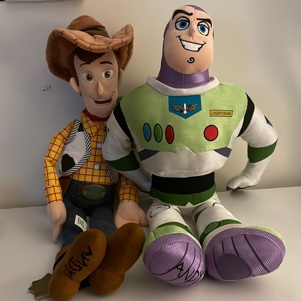 Buzz Lightyear & Woody Plush